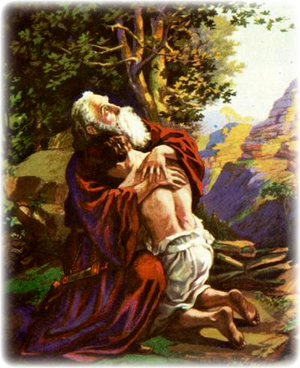 Изображение для главы: Авраам приносит в жертву Исаака