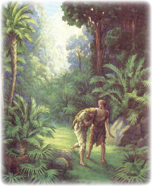 Изображение для главы: Изгнание Адама и Eвы из рая